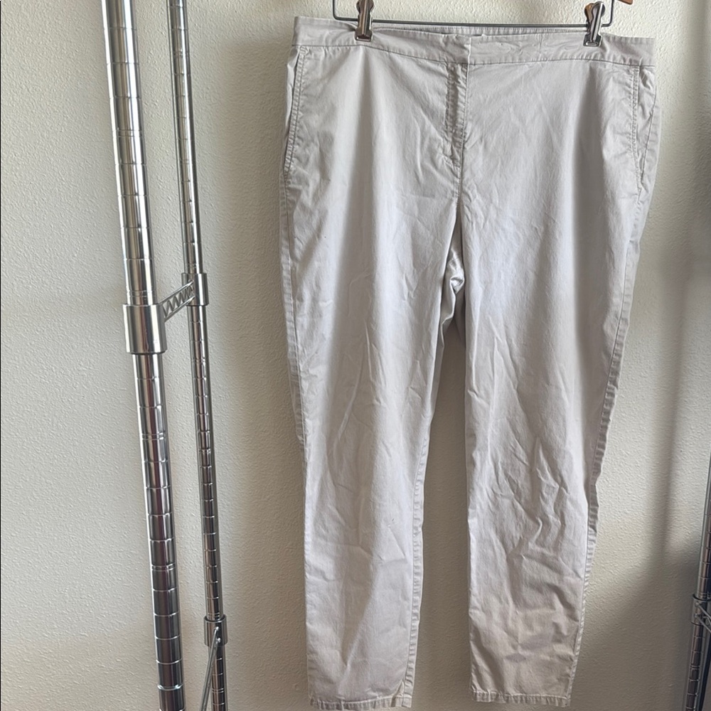 EILEEN FISHER Women’s Classic Beige Pants.
